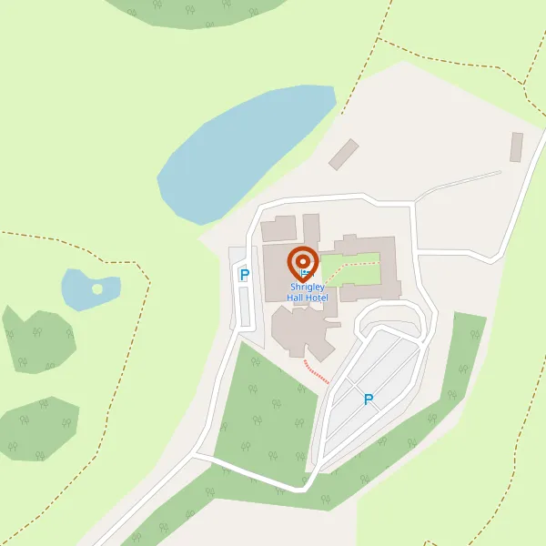 Map showing approximate location: Shrigley Hall Hotel, Shrigley Road, Pott Shrigley, SK10 5SB