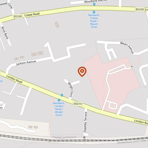 Map showing approximate location: 2, London Road, Stapeley, Cheshire, CW5 7JJ