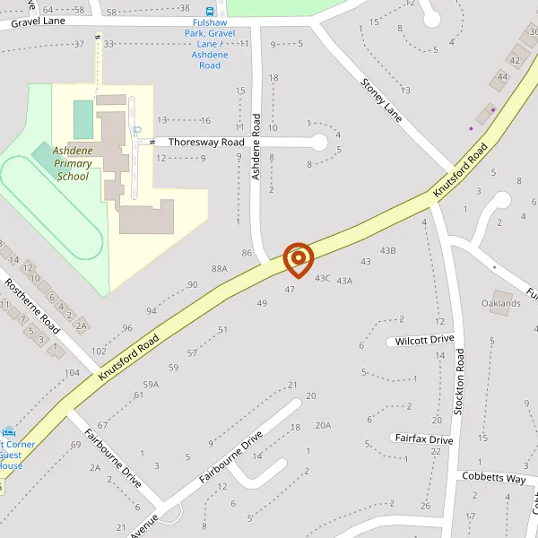 Map showing approximate location: 11, Knutsford Road, Wilmslow, SK9 6JB