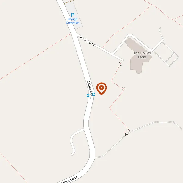 Map showing approximate location: 91, Cobbs Lane, Hough, CW2 5JL