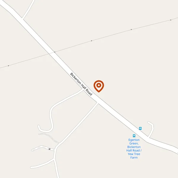 Map showing approximate location: Ivy Farm, Bickerton Road, Egerton, SY14 8AN