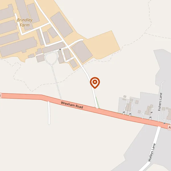 Map showing approximate location: Ogwen Cottage, Wrexham Road, Burland, CW5 8NA