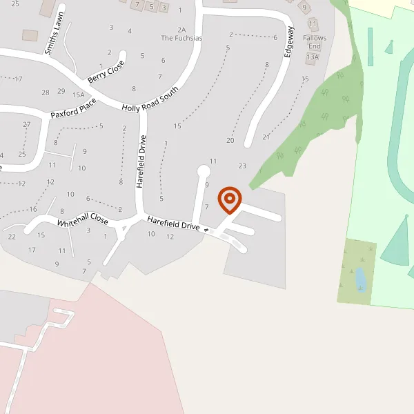 Map showing approximate location: 7, Harefield Drive, Wilmslow, Cheshire, SK9 1NJ