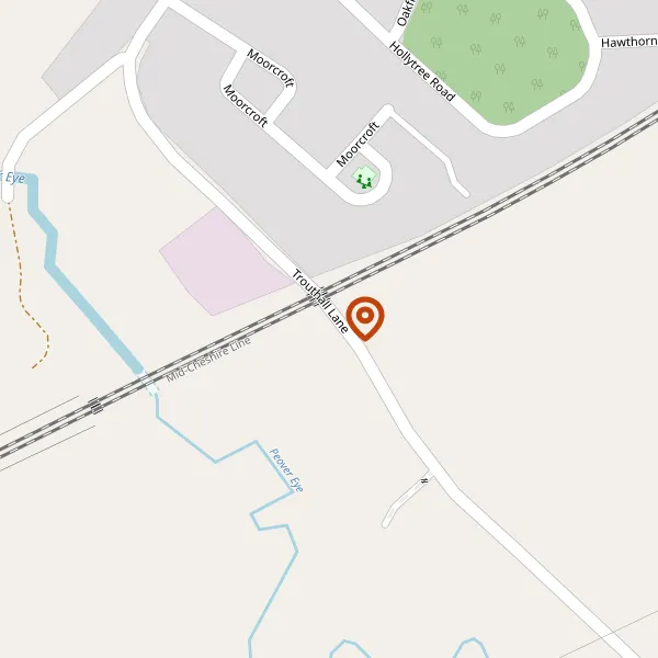 Map showing approximate location: Sunnybank, Trouthall Lane, Plumley, Knutsford, Cheshire, WA16 9RZ