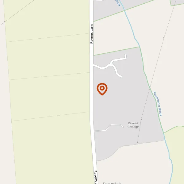 Map showing approximate location: Lands Off Ravens Lane, Wood View, Ravens Lane, Burland, CW5 8PE