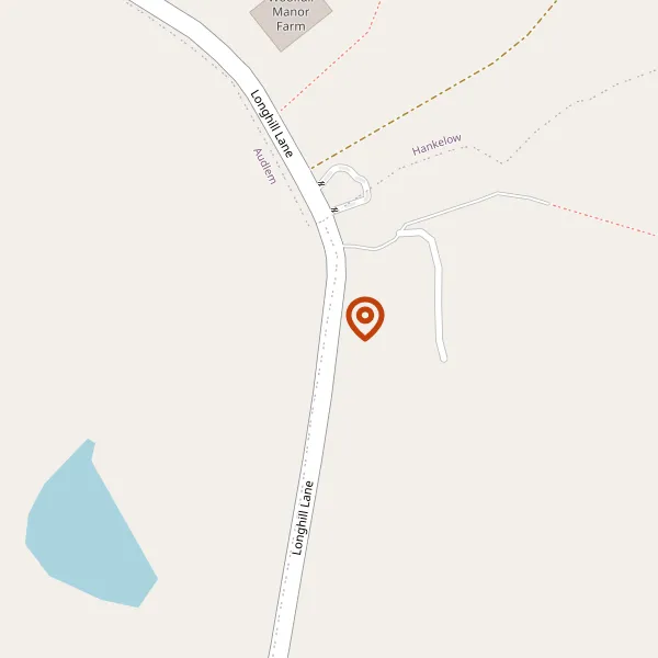 Map showing approximate location: Brookfields Farm, Longhill Lane, Hankelow, Crewe, Cheshire, CW3 0JQ