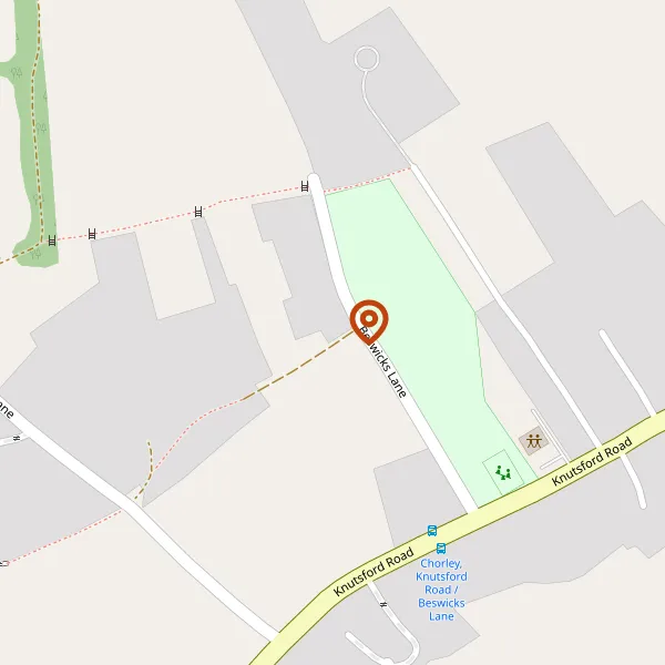 Map showing approximate location: Trafford House Farm, Beswicks Lane, Alderley Edge