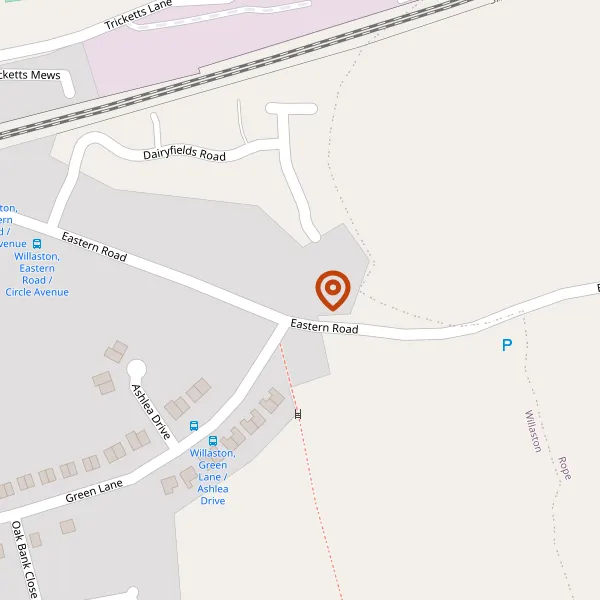 Map showing approximate location: 57, Eastern Road, Willaston, CW5 7HT