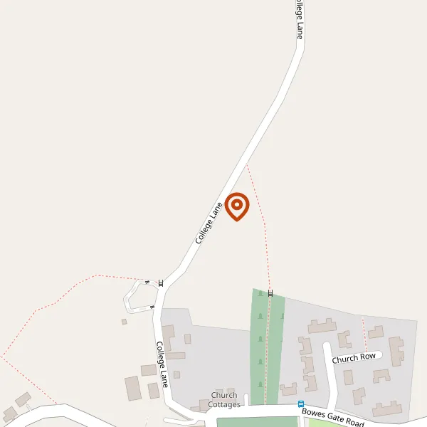 Map showing approximate location: The Old School, College Lane, Bunbury, Cheshire, CW6 9PG