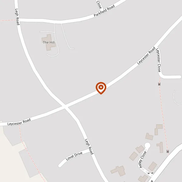 Map showing approximate location: Acrewood 8, Leycester Road, Knutsford, Cheshire, WA16 8QR