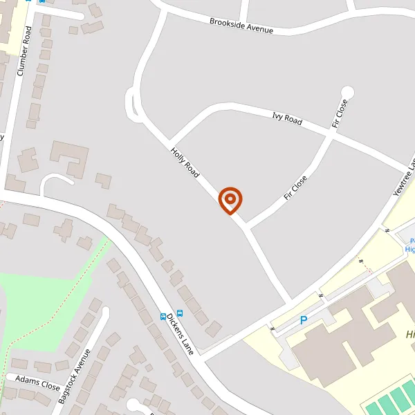 Map showing approximate location: 16, Holly Road, Poynton, Stockport, Cheshire, SK12 1PA