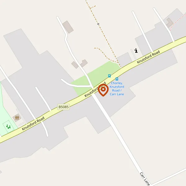 Map showing approximate location: Pond View, 66, Knutsford Road, Alderley Edge, SK9 7SF