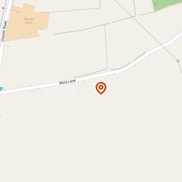 Map showing approximate location: Tabley Court, Moss Lane, Over Tabley, Cheshire