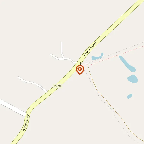 Map showing approximate location: Meadowcroft, Pickmere Lane, Pickmere, WA16 0JH