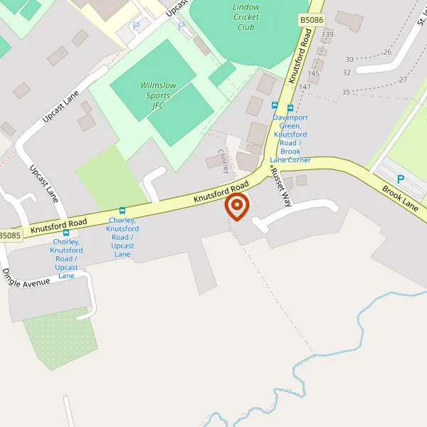 Map showing approximate location: 5, Knutsford Road, Alderley Edge, SK9 7SD