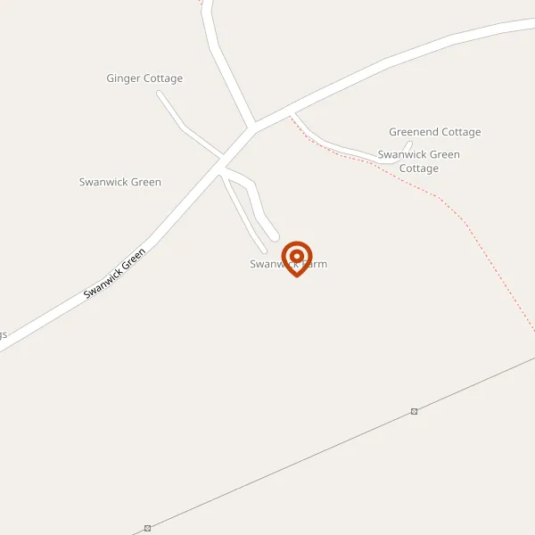 Map showing approximate location: Swanwick Barn, Swanwick Green, Norbury, SY13 4HL