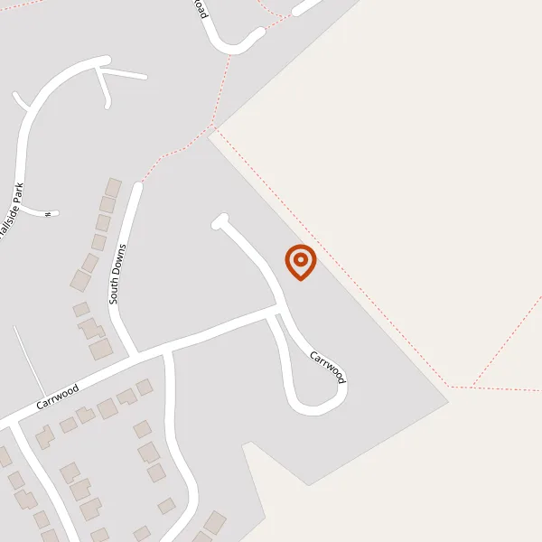 Map showing approximate location: 38, Carrwood, Knutsford, WA16 8NE