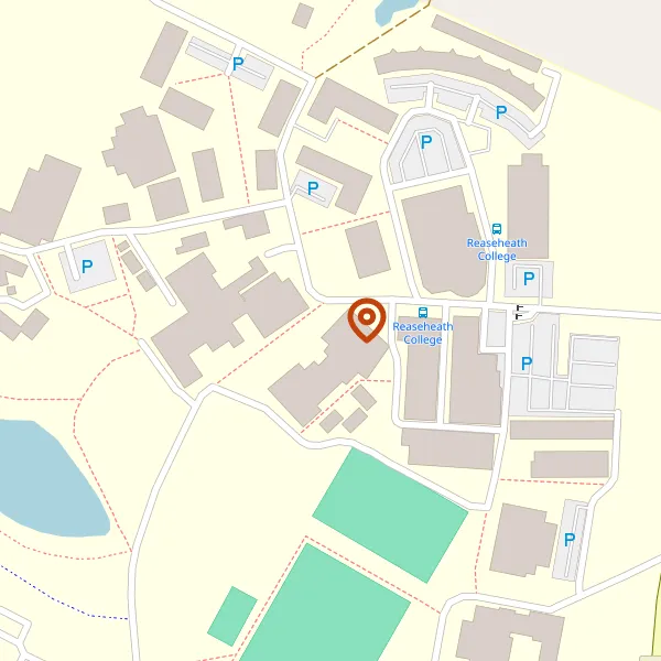 Map showing approximate location: Reaseheath College, Main Road, Worleston, Nantwich, Cheshire, CW5 6DF