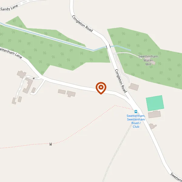 Map showing approximate location: Old Post Office, Swettenham Lane, Swettenham, CW12 2JY