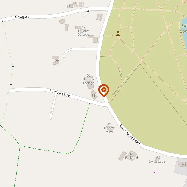 Map showing approximate location: 51, Racecourse Road, Wilmslow, SK9 5LJ