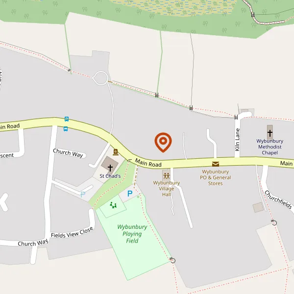 Map showing approximate location: Brook House, Sally Clarkes Lane, Wybunbury, CW5 7ND