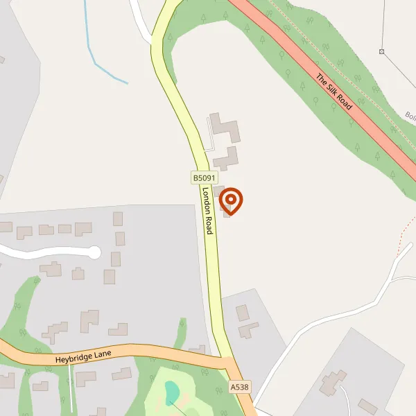 Map showing approximate location: Hillfield, London Road, Prestbury, Cheshire, SK10 4EP