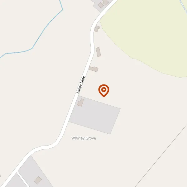 Map showing approximate location: Land At 62/64, Sandy Lane, Macclesfield, Cheshire, SK10 4RJ