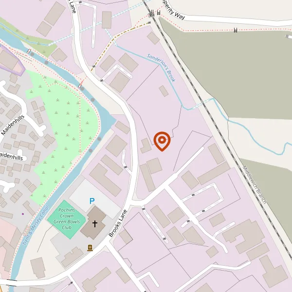 Map showing approximate location: The Science Park, Brooks Lane, Middlewich, CW10 0JG