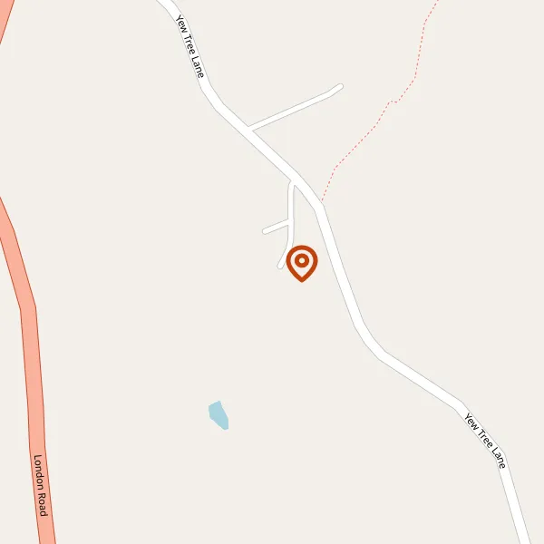 Map showing approximate location: Yew Tree Cottage, Yew Tree Lane, Bridgemere, CW5 7PY