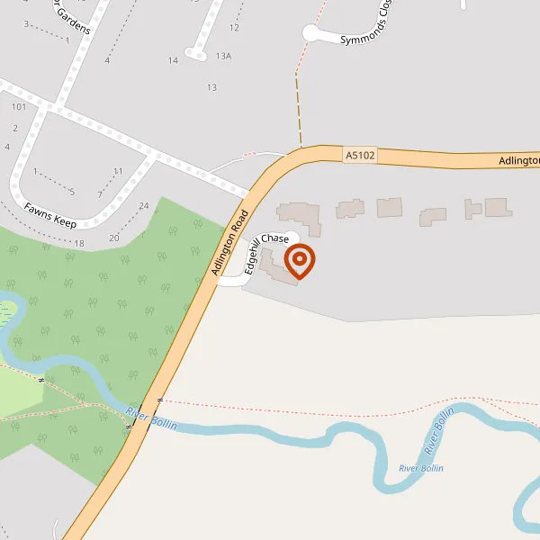 Map showing approximate location: 4, Edgehill Chase, Wilmslow, SK9 2DJ