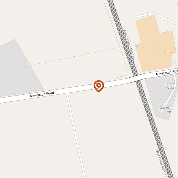 Map showing approximate location: Wynstaff, Newcastle Road, Chorlton, CW2 5NQ