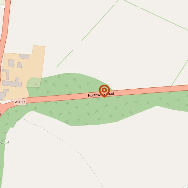 Map showing approximate location: Knutsford Motorway Services Area Northbound, Northwich Road, Tabley, WA16 0TL