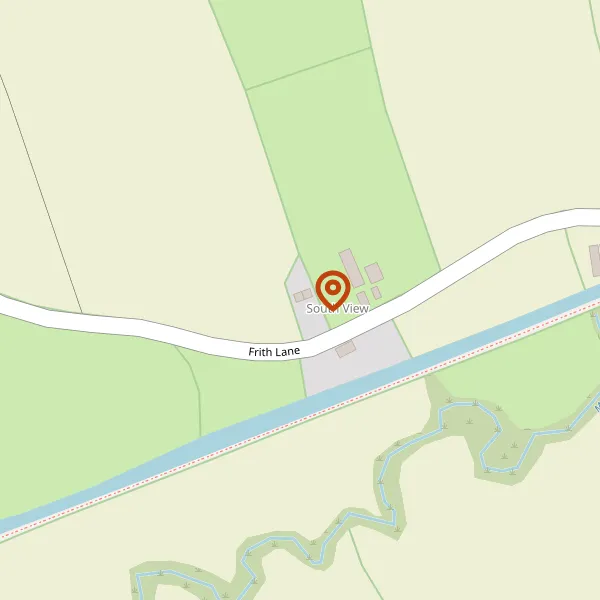 Map showing approximate location: 2 Southview, Frith Lane, Wrenbury, CW5 8HQ