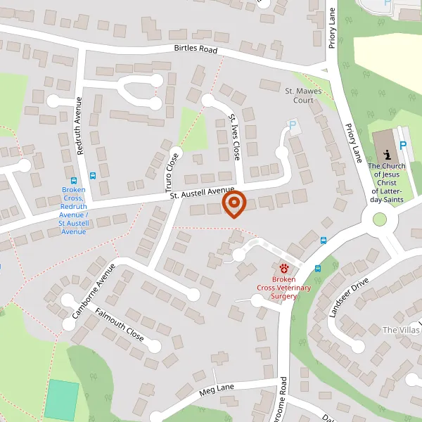 Map showing approximate location: 35, St Austell Avenue, Macclesfield, Cheshire, SK10 3JZ