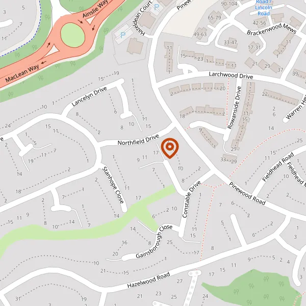 Map showing approximate location: 4, Reynolds Mews, Wilmslow, Cheshire, SK9 2NR