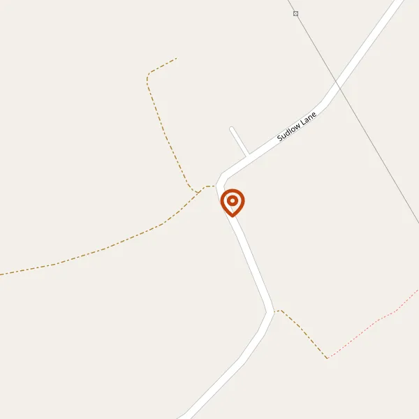 Map showing approximate location: Sudlow Lodge, Sudlow Lane, Tabley, WA16 0TN