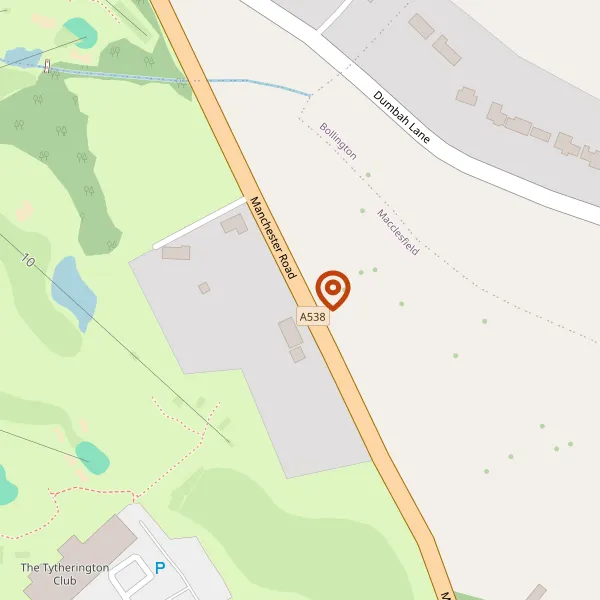 Map showing approximate location: 125, Manchester Road, Macclesfield, Cheshire, SK10 4EN