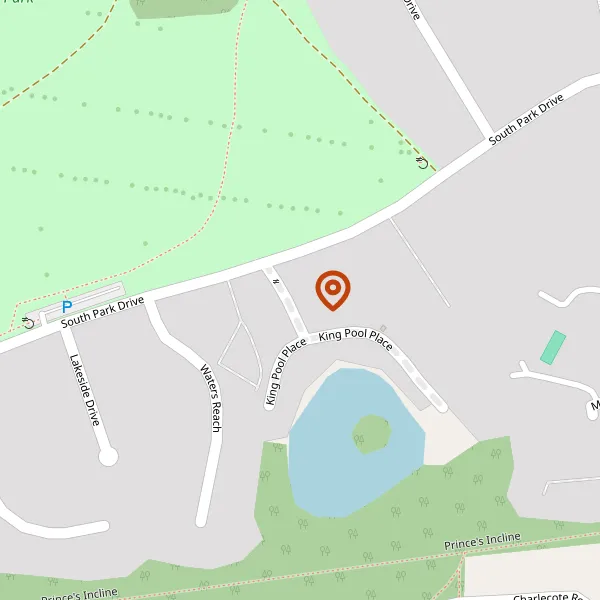 Map showing approximate location: 9, King Pool Place, South Park Drive, Poynton, SK12 1BS