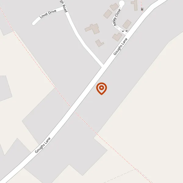 Map showing approximate location: 26, Goughs Lane, Knutsford, WA16 8QL