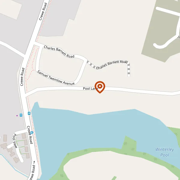 Map showing approximate location: 10, Pool Lane, Winterley, Sandbach, Cheshire, CW11 4RY