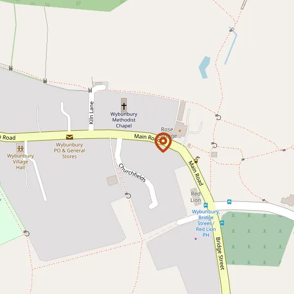 Map showing approximate location: 4-6, Main Road, Wybunbury, CW5 7NA