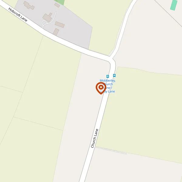 Map showing approximate location: The Old Surgery, Church Lane, Mobberley, WA16 7QX