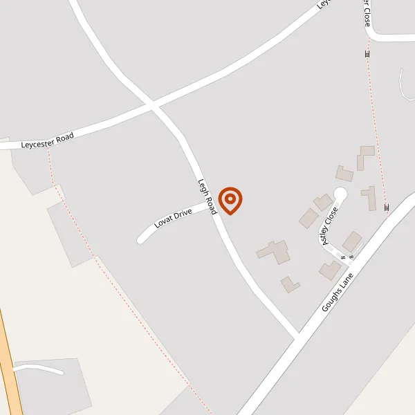 Map showing approximate location: The Moorings, Legh Road, Knutsford, WA16 8NT