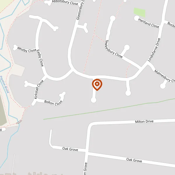 Map showing approximate location: 4, Lambourn Close, Poynton, SK12 1UG