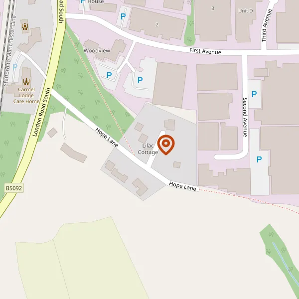 Map showing approximate location: Booth House, Hope Lane, Adlington, Cheshire, SK10 4NH