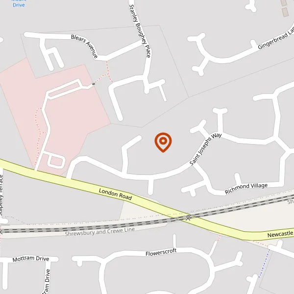 Map showing approximate location: 1, Regents Gate, Nantwich, CW5 6TF