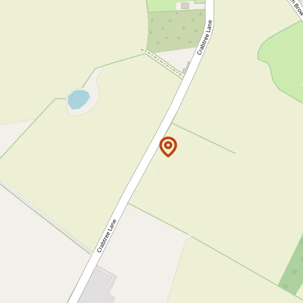 Map showing approximate location: Crabtree Paddocks, Crabtree Lane, High Legh, WA16 6PE