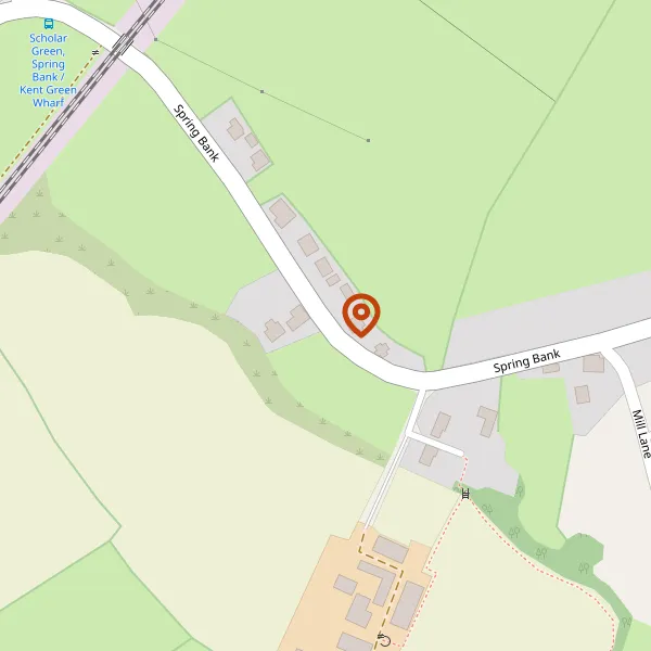 Map showing approximate location: 78 Wesleyan Methodist Church, Spring Bank, Scholar Green, Cheshire East, ST7 3LB