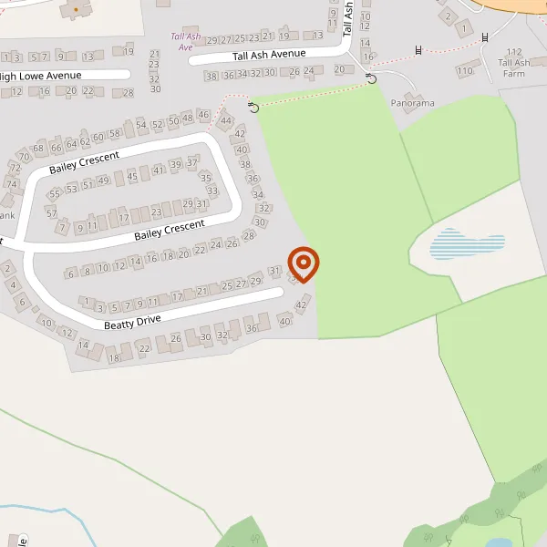 Map showing approximate location: 31, Beatty Drive, Congleton, Cheshire, CW12 2ER