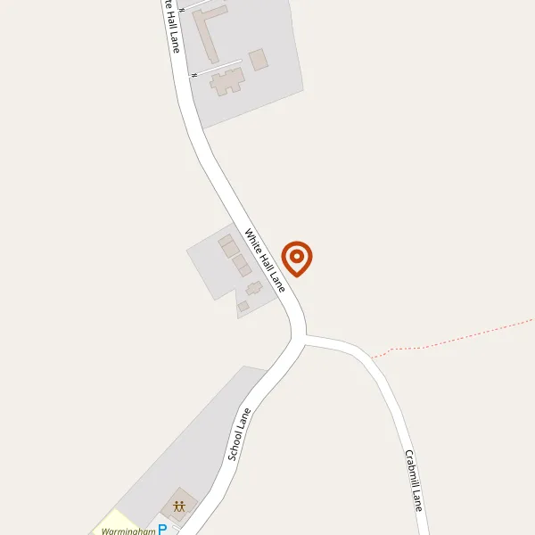 Map showing approximate location: Whitehall Barn, White Hall Lane, Warmingham, CW11 3QJ